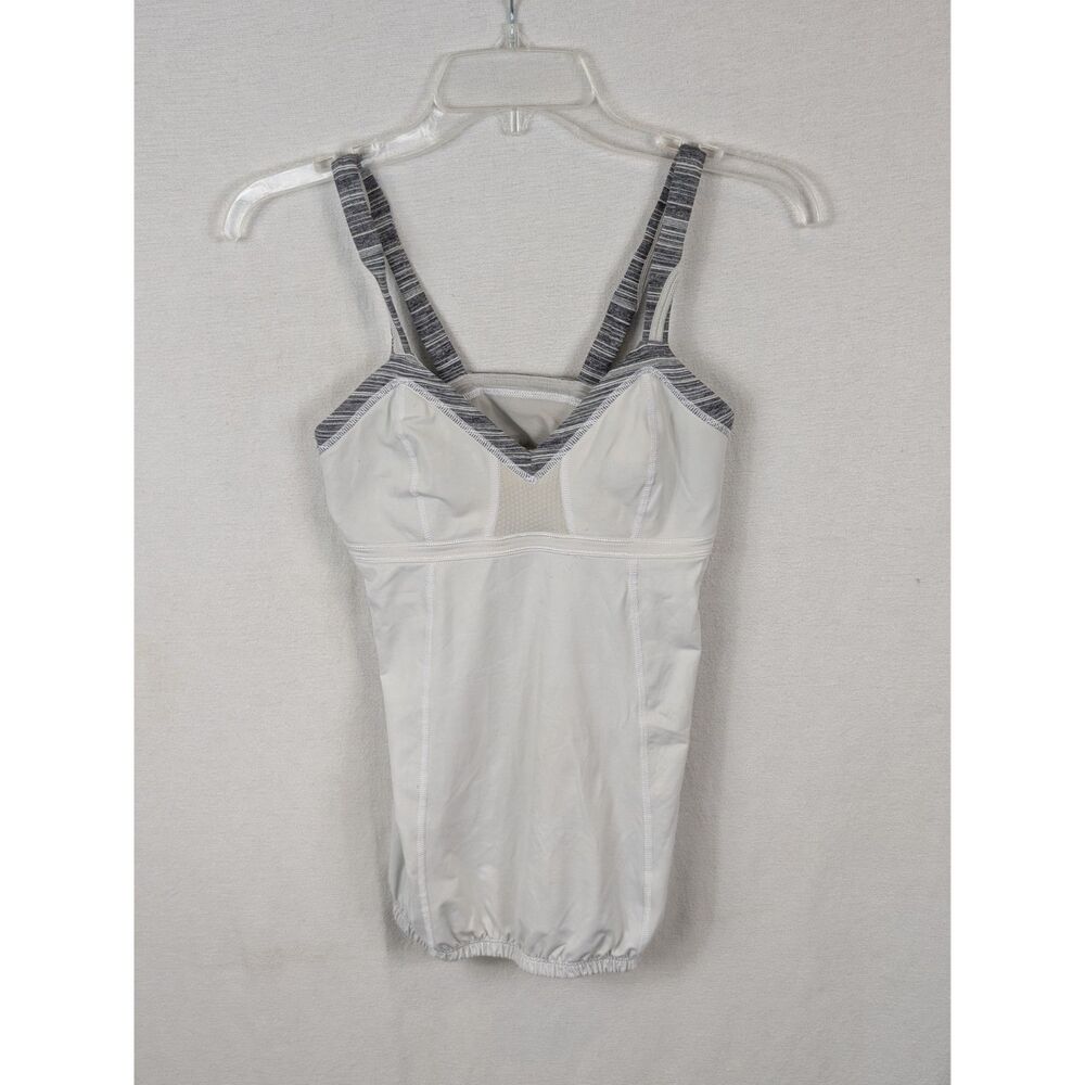 Lululemon Light It Up Tank Top White Women's Size 6